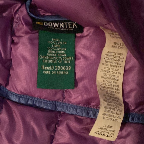 Lightweight L.L. Bean women’s down jacket - Picture 5 of 6